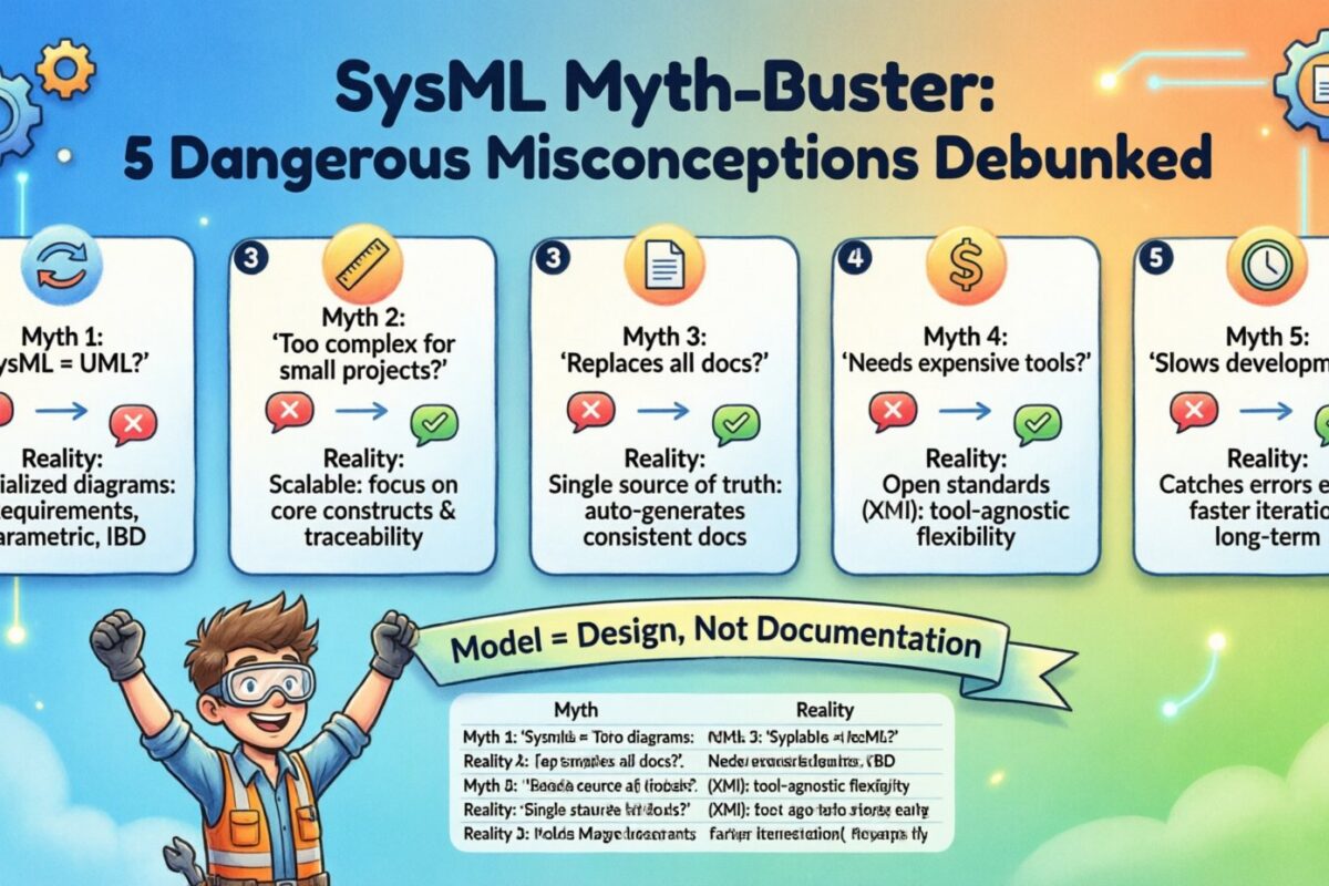 SysML破除迷思：揭穿关于系统建模的五个危险误解