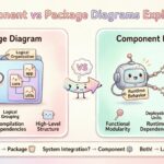 Aufklärung von Verwirrung: Komponenten-Diagramme im Vergleich zu Paket-Diagrammen erklärt