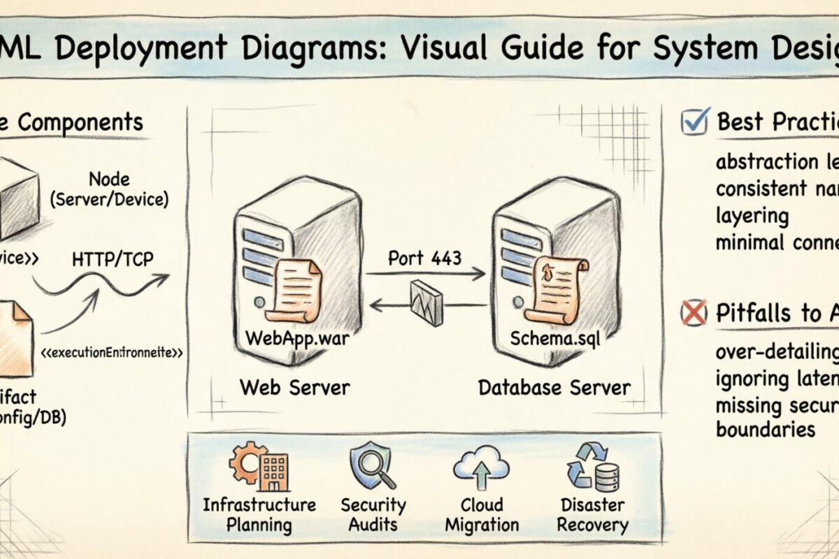 UML-Bereitstellungsdigramme: Ein Tutorial für Entwickler, die Systemdesign erlernen