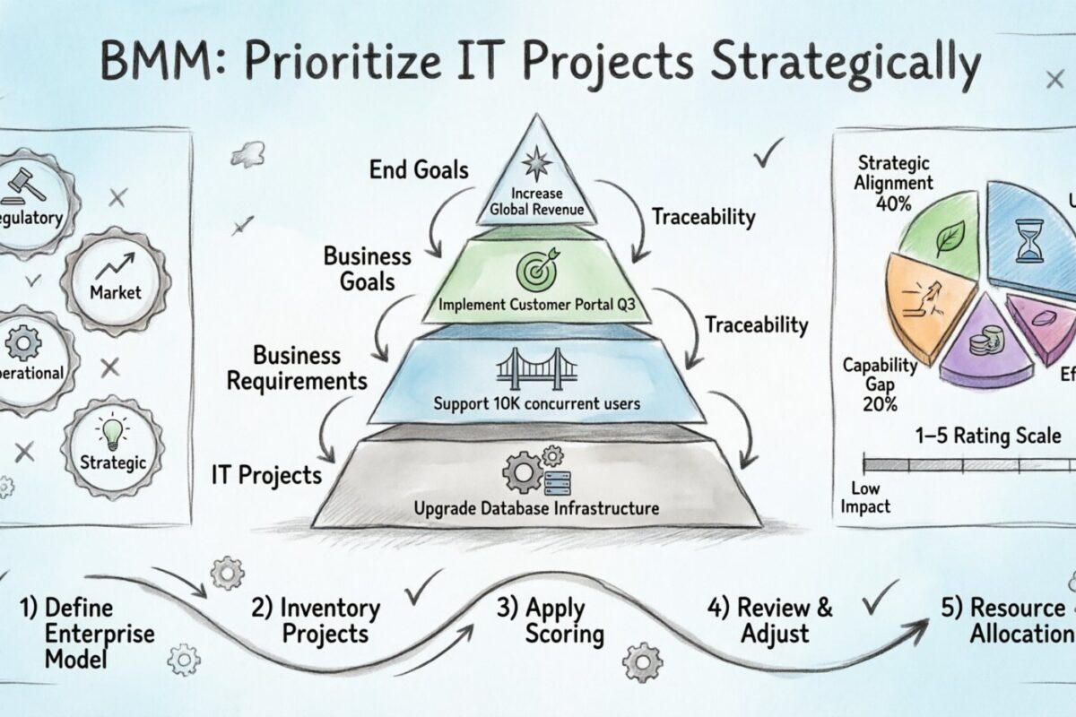 Priorización de proyectos de TI según los criterios del Modelo de Motivación Empresarial
