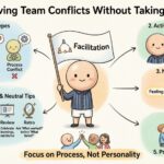 Guía Scrum: Resolver conflictos en equipos sin tomar partido