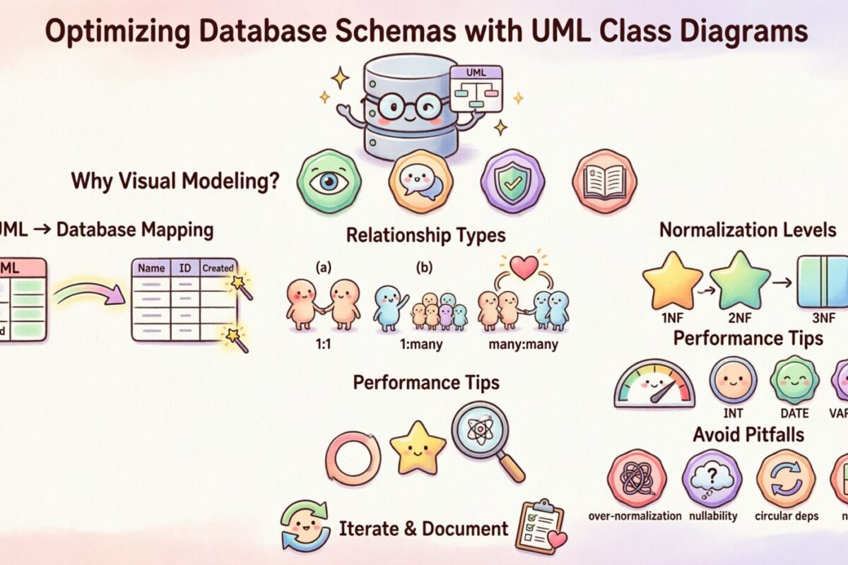 Optimización de esquemas de bases de datos con la ayuda de diagramas de clases UML