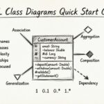 Una guía rápida para empezar a dibujar diagramas de clases UML