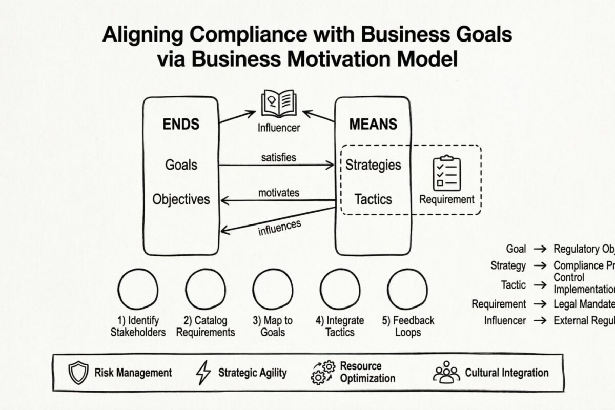 Modèle de motivation des affaires : aligner les exigences de conformité avec les objectifs des affaires