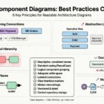 La liste de vérification des meilleures pratiques pour des diagrammes de composants propres et lisibles