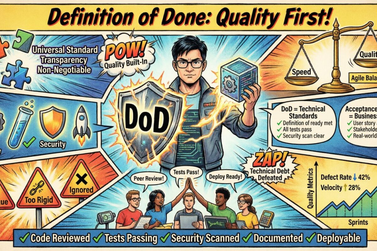 Guide Scrum : Élaborer une Définition de Fait solide pour la qualité