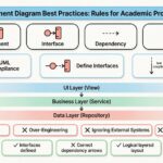 Meilleures pratiques pour les diagrammes de composants : règles pour les projets académiques