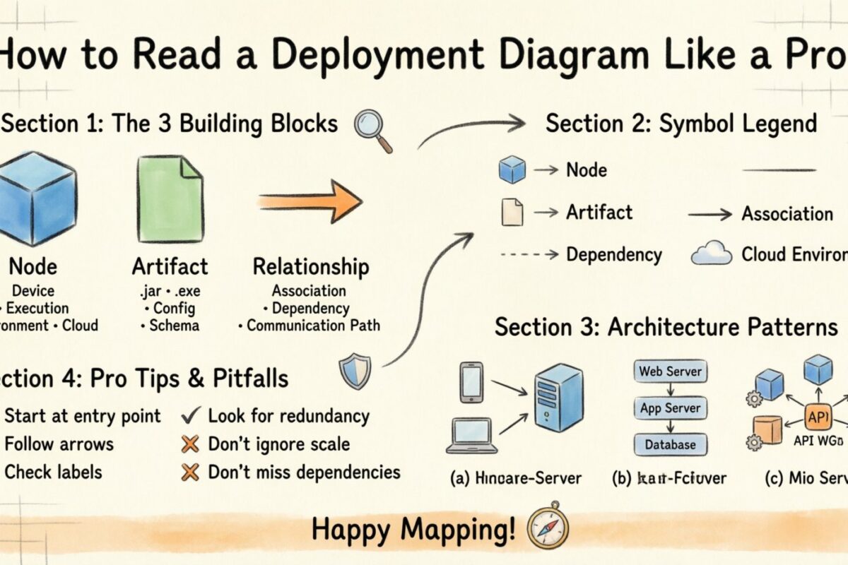 Comment lire un diagramme de déploiement comme un pro (même si vous êtes débutant)