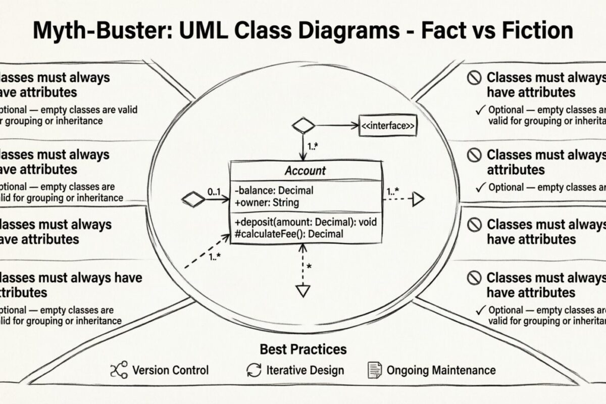 Défonceur de mythes : distinguer le vrai du faux sur les diagrammes de classes UML