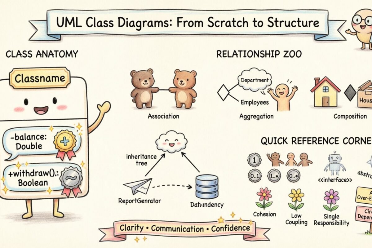 Parcours complet : du début à des diagrammes de classes UML