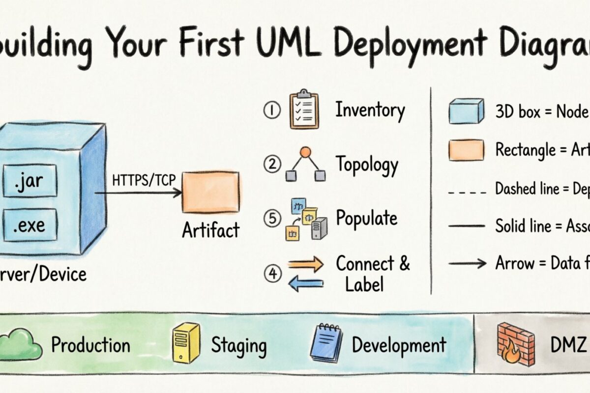 De zéro à clair : créer votre premier diagramme de déploiement UML