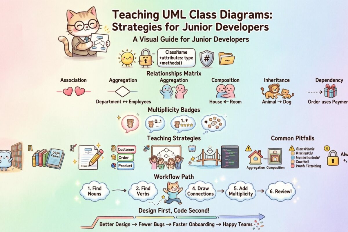 Mengajar Diagram Kelas UML: Strategi untuk Pengembang Pemula
