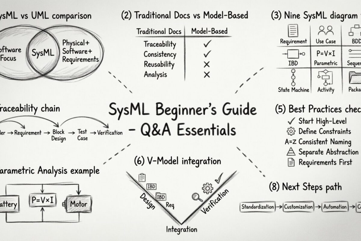 専門家とのQ&A：初心者向けに最も重要なSysMLの質問に答えます