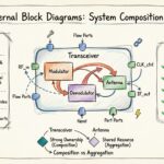 Zagłębienie się w SysML: zrozumienie diagramów bloków wewnętrznych w celu szczegółowej kompozycji systemu