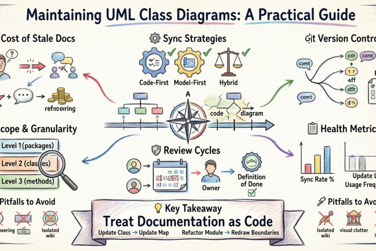 Utrzymywanie diagramów klas UML w czasie: Praktyczny przewodnik