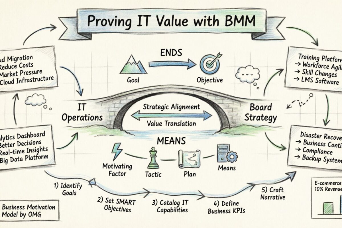 Business Motivation Model: Proving IT Value to the Board Business Motivation Model: Proving IT Value to the Board