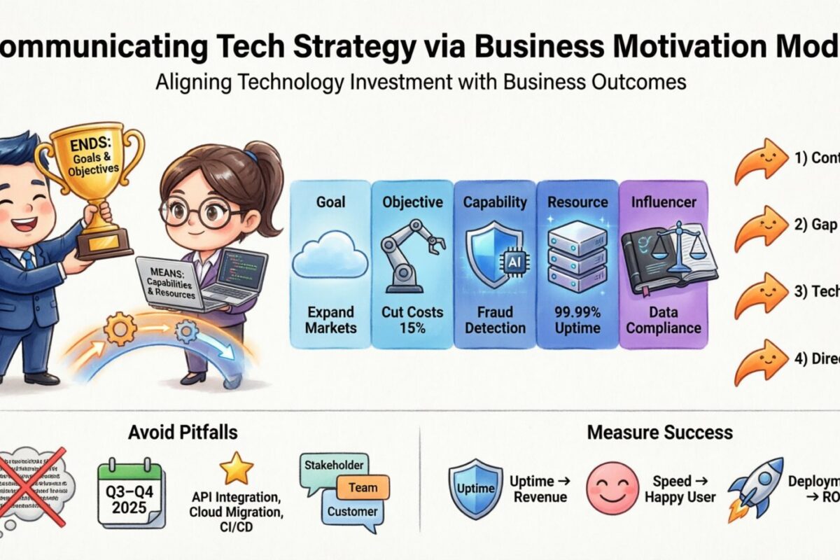 Business Motivation Model: Communicating Technology Strategy to Non-Technical Executives Business Motivation Model: Communicating Technology Strategy to Non-Technical Executives