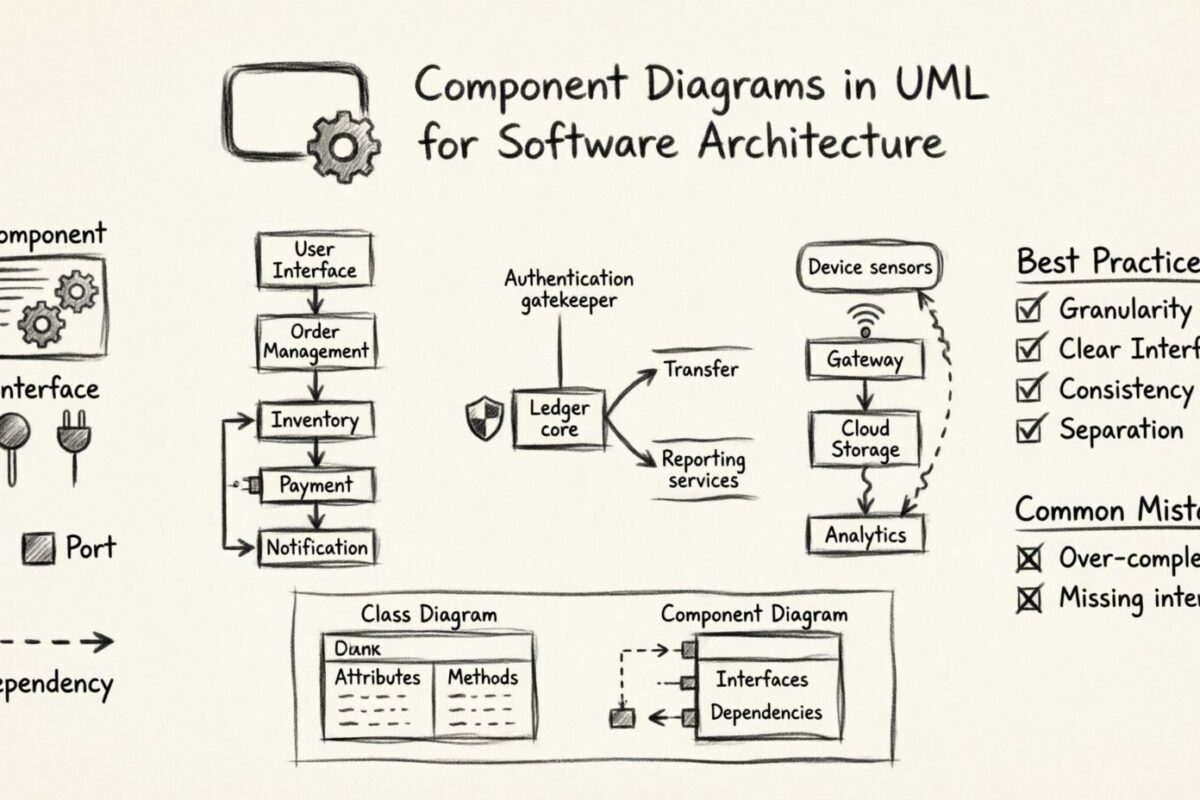 Component Diagrams in Action: Real-World Examples for Undergraduates Component Diagrams in Action: Real-World Examples for Undergraduates