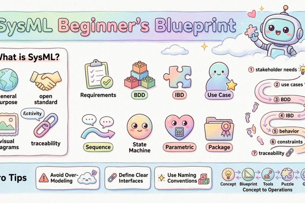 SysML: The Beginner’s Blueprint to Building Robust System Architectures from Scratch