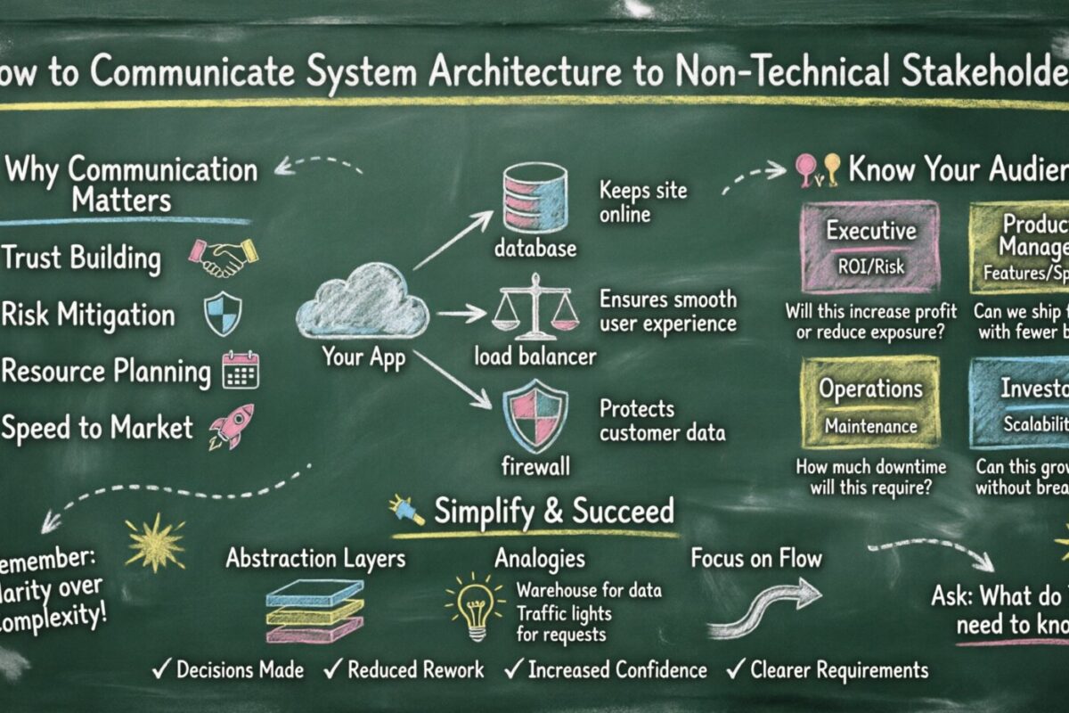How to Communicate System Architecture to Non-Technical Stakeholders