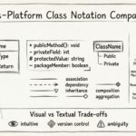 Cross-Platform Comparison: How Different Notations Represent Classes