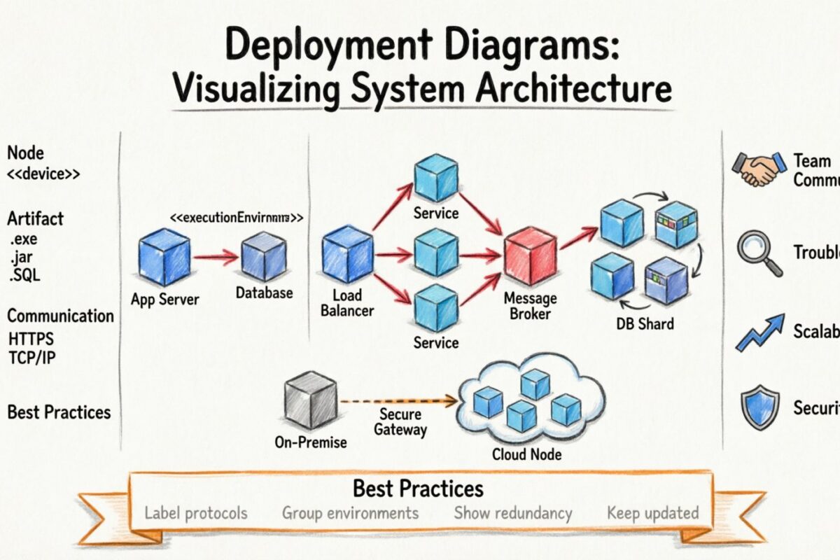 How Deployment Diagrams Clarify System Architecture (With Real-World Examples)