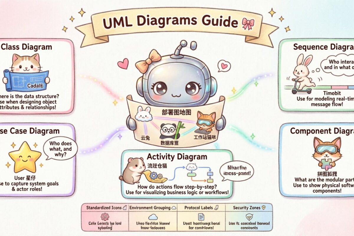 Deployment Diagrams vs. Other UML Diagrams: When to Use Each