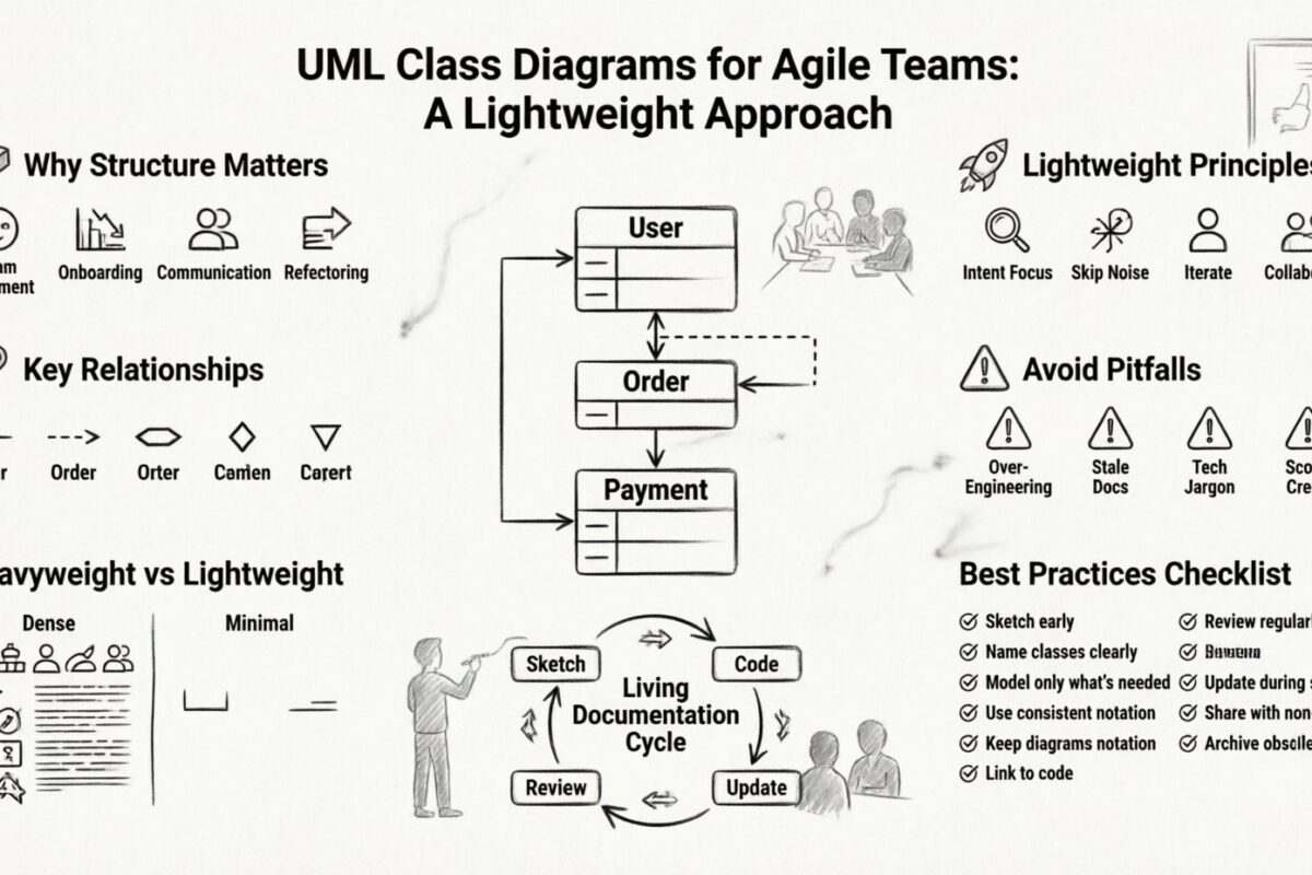 UML Class Diagrams for Agile Teams: A Lightweight Approach