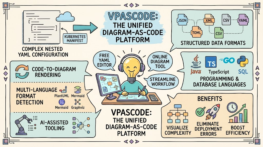 The Ultimate Guide to Visualizing YAML: Transform Complex Configurations into Clear Diagrams with VPasCode The Ultimate Guide to Visualizing YAML: Transform Complex Configurations into Clear Diagrams with VPasCode