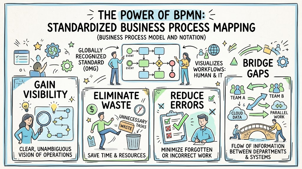 The Power Of BPMN: Standardized Business Process Mapping